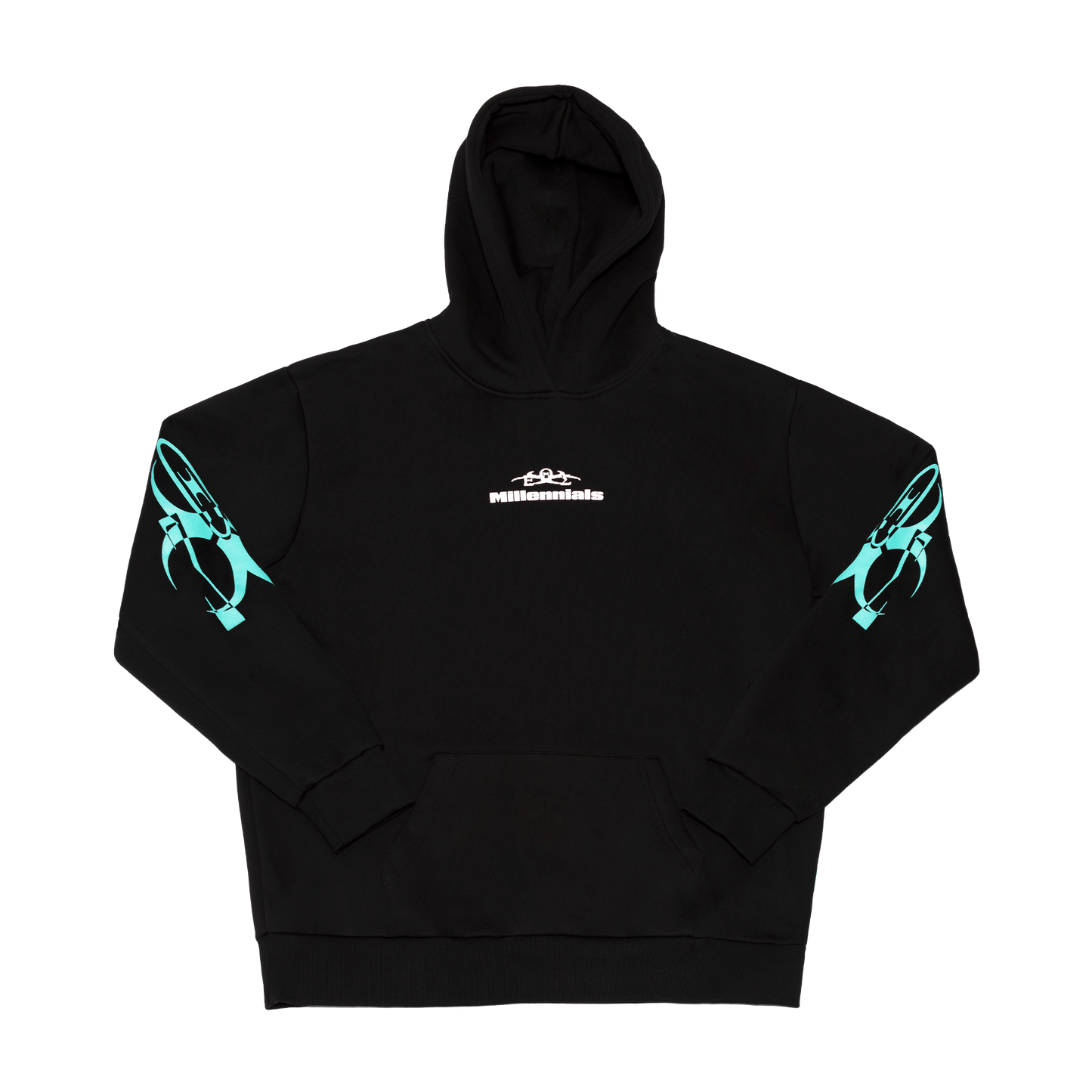 Hoodie ''Millennials'' Black
