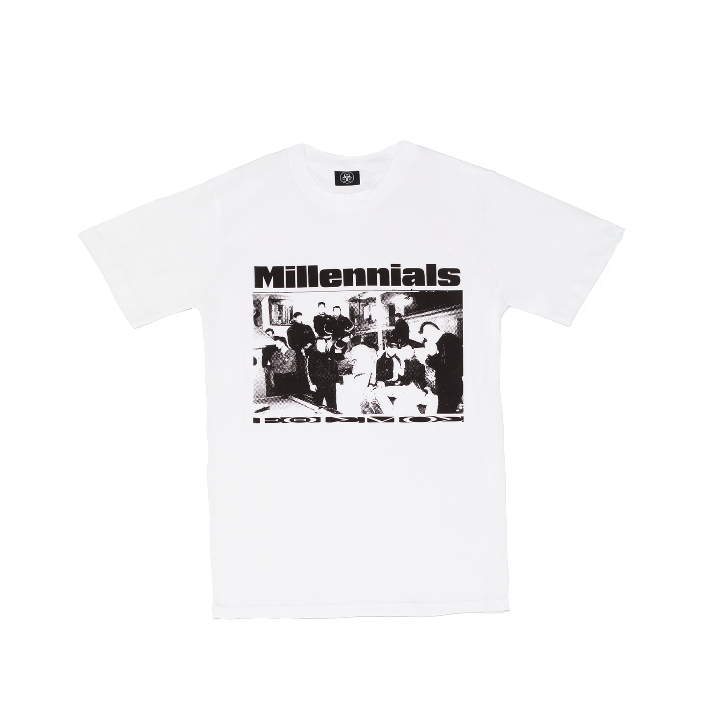 T-shirt ''Millennials'' White