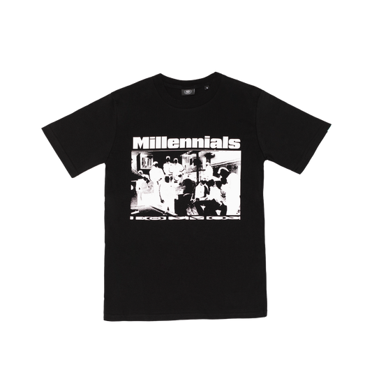 T-shirt ''Millennials'' Black