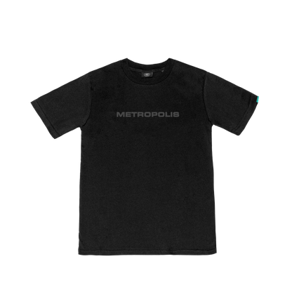 T-Shirt Acid Washed "Sin City" Black
